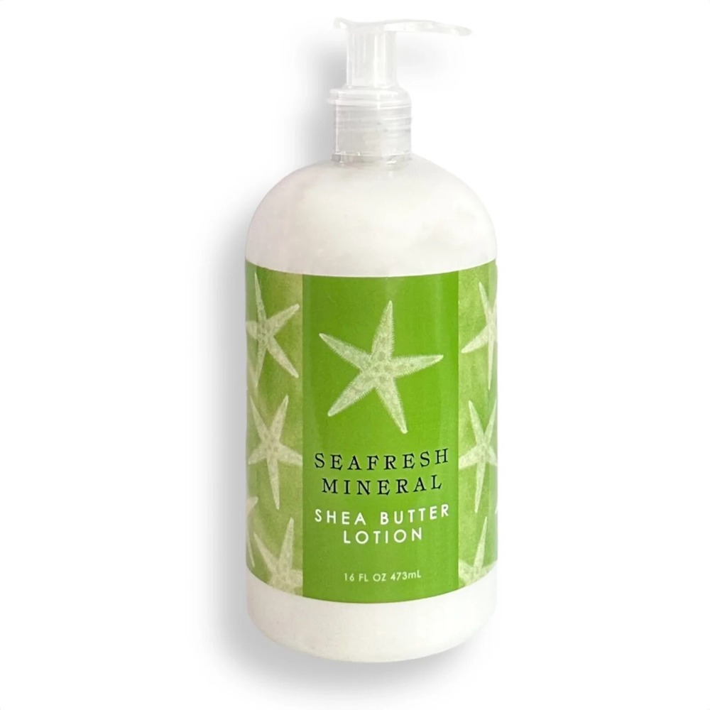 Seafresh Mineral Shea Butter Hand and Body Lotion Greenwich Greenway 16oz Pump - Picture 2 of 2